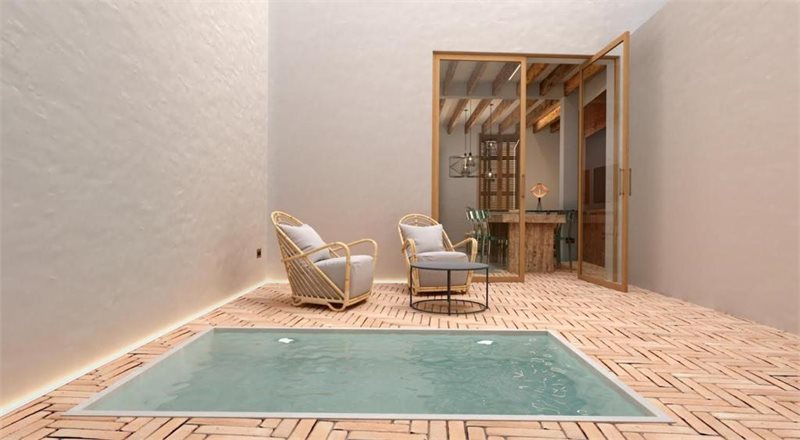 Boyta: 152 m² Sovrum: 3  - Nyligen renoverat village house i Pollensa #2231069 - 2