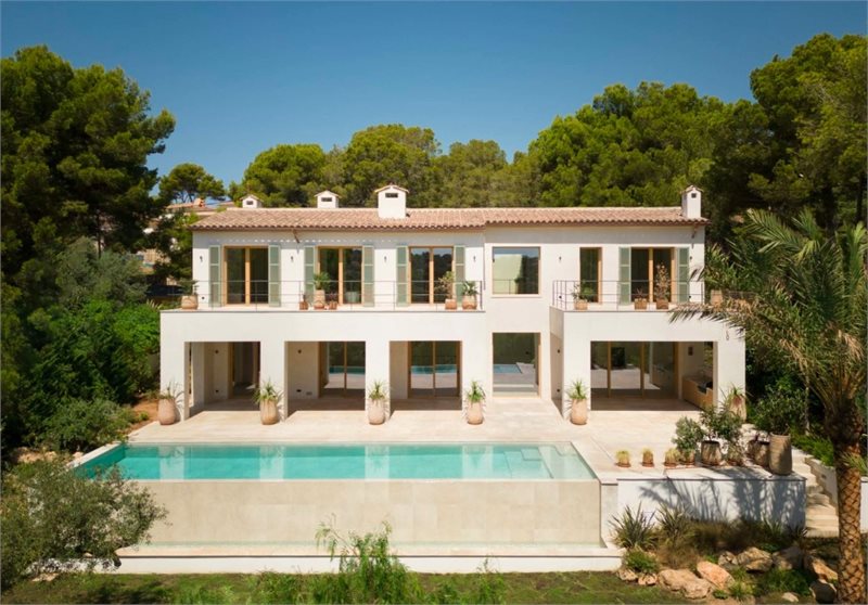 Living area: 551 m² Bedrooms: 4  - Luxury newly built villa in Santa Ponsa #2021082 - 1