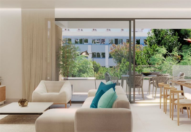 Boyta: 88 m² Sovrum: 2  - Nybyggd lägenhet i Son Armadams, Palma #2121083 - 2