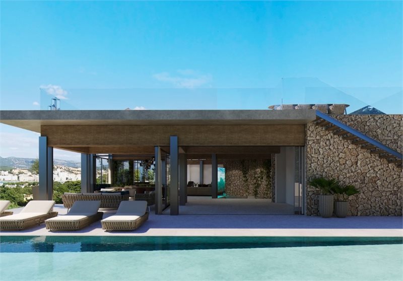 Boyta: 500 m² Sovrum: 5  - Fantastisk nybyggd villa i Santa Ponsa #2021085 - 3