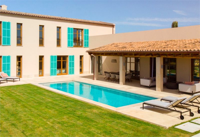 Living area: 302 m² Bedrooms: 4  - Newy built dream finca near Santanyi #2531091 - 1