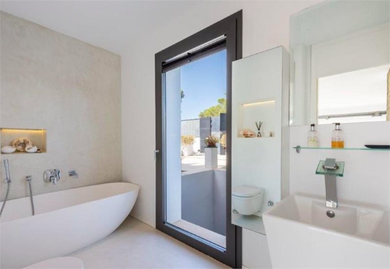 Living area: 518 m² Bedrooms: 3  - Modern villa with sea view in Cala Vinyes #2021092 - 8