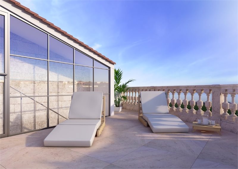 Living area: 135 m² Bedrooms: 2  - Fantastic newly renovated town house in Es Jonquet, Palma #2121099 - 5