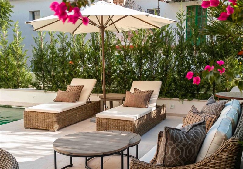 Boyta: 218 m² Sovrum: 3  - Townhouse med trädgård och pool i Son Espanyolet, Palma #2121105 - 3
