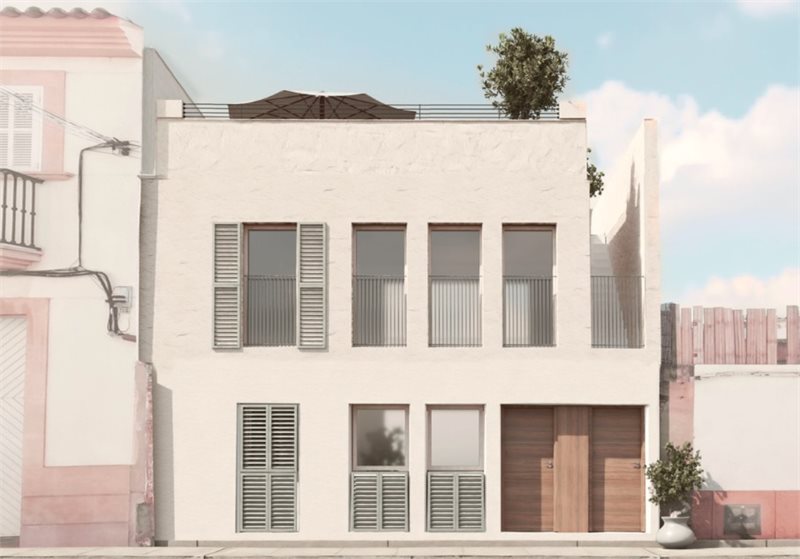 Boyta: 86 m² Sovrum: 2  - Fantastisk nybyggd takvåning  med takterass i Molinar, Palma #2121109 - 2