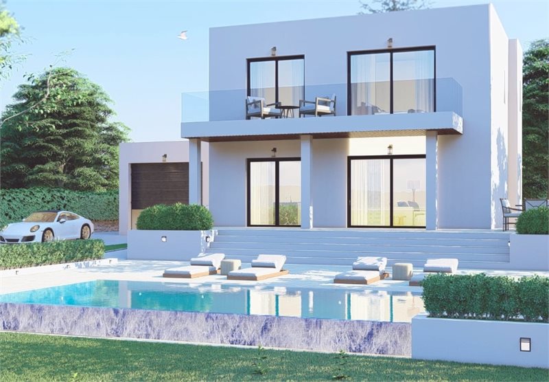 Living area: 420 m² Bedrooms: 5  - Fantastic villa with garden in Nova Santa Ponsa #2021117 - 6