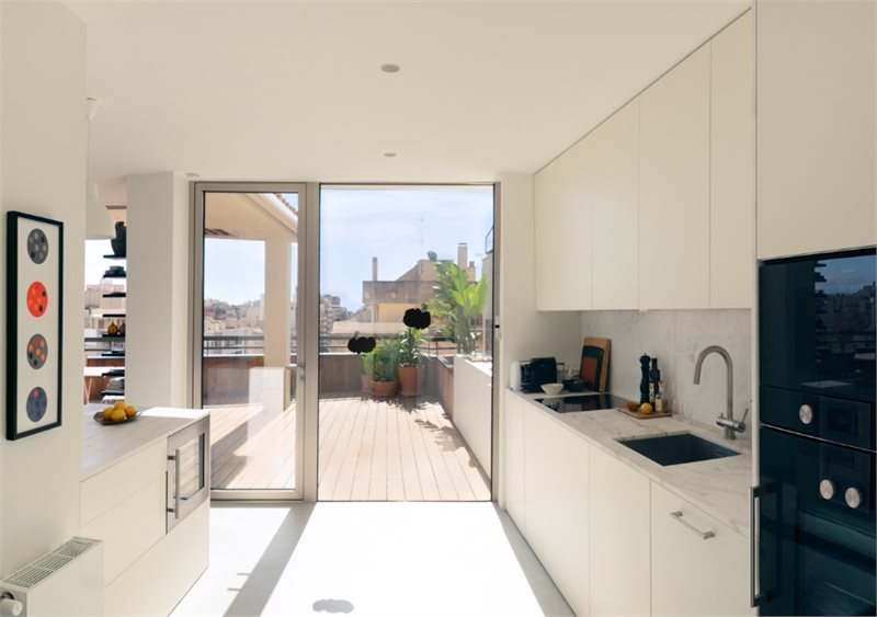 Boyta: 160 m² Sovrum: 2  - Fantastiskt penthouse med stor terass i Santa Catalina, Palma #2121120 - 5
