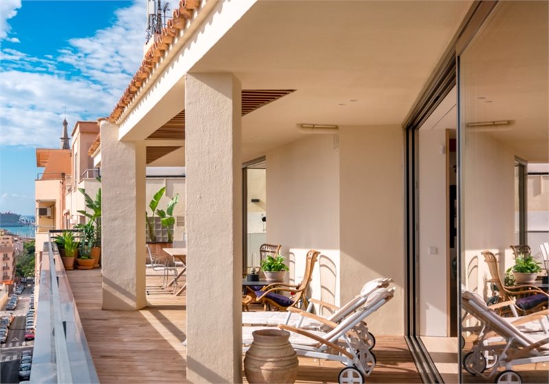 Boyta: 160 m² Sovrum: 2  - Fantastiskt penthouse med stor terass i Santa Catalina, Palma #2121120 - 12