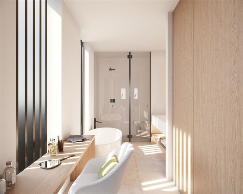 Living area: 320 m² Bedrooms: 5  - Fantastic townhouse with private pool and roof terrace in Porto Colom #2511125 - 7