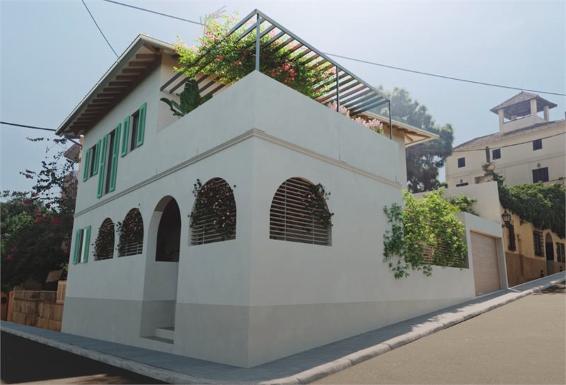Boyta: 210 m² Sovrum: 3  - Elegant nybyggd designervilla med pool i Palma #2121126 - 1