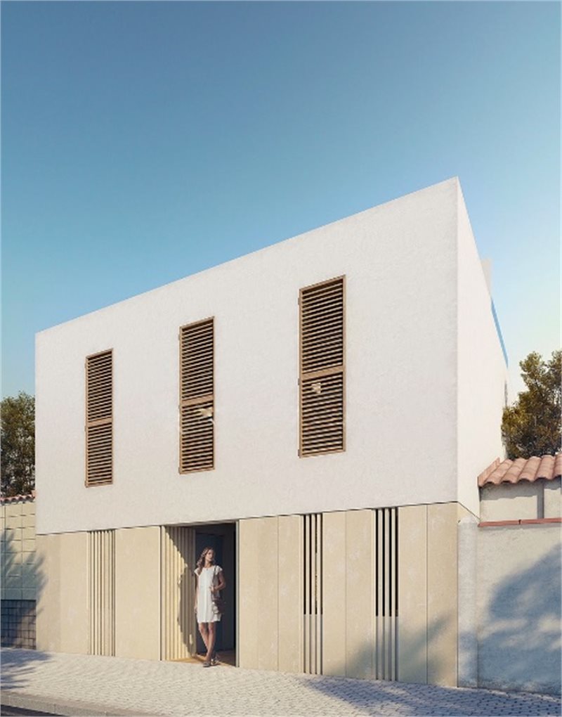 Boyta: 150 m² Sovrum: 4  - Fantastiskt nybyggt townhouse med pool i Palma, Son Espanyolet #2121128 - 5