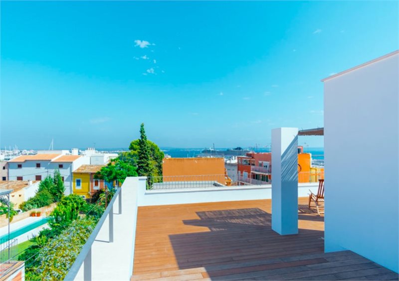 Boyta: 450 m² Sovrum: 5  - Fantastiskt hus med havsutsikt, pool och gästhus i Palma, El Terreno #2121123 - 13