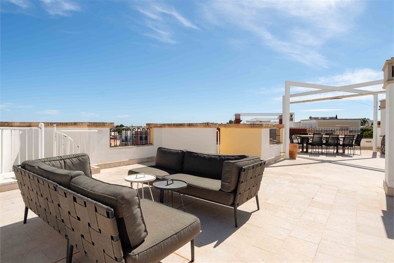Boyta: 86 m² Sovrum: 3  - Vackert penthouse i Porto Colom med egen takterass #1511125 - 1