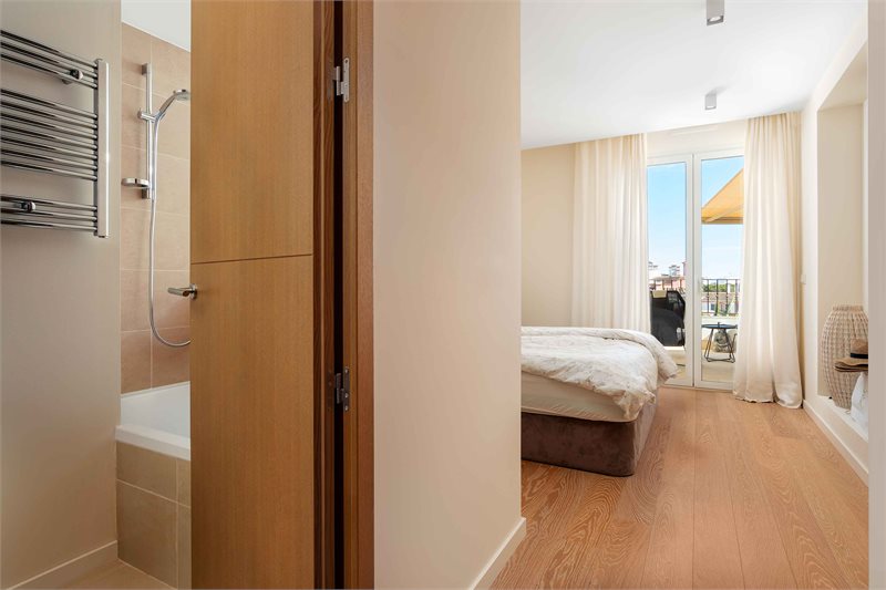 Boyta: 86 m² Sovrum: 3  - Vackert penthouse i Porto Colom med egen takterass #1511125 - 5