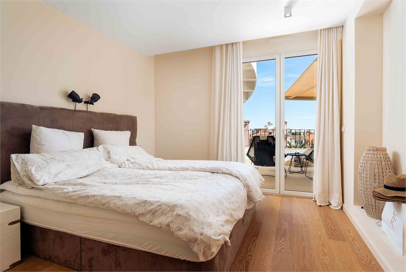 Boyta: 86 m² Sovrum: 3  - Vackert penthouse i Porto Colom med egen takterass #1511125 - 6