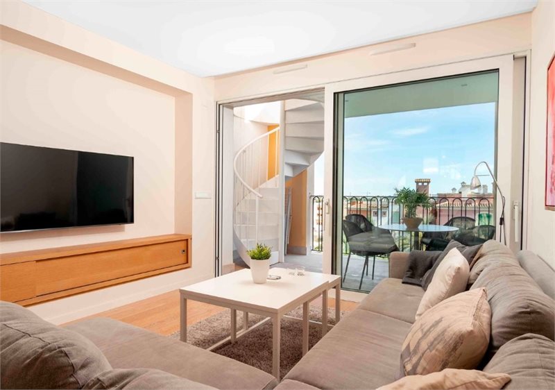 Boyta: 66 m² Sovrum: 2  - Vackert penthouse i Porto Colom med egen takterass #1511126 - 8