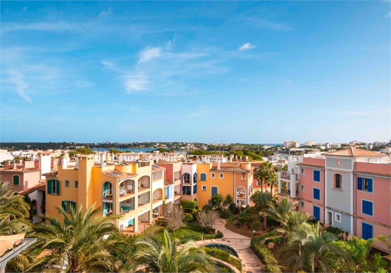 Boyta: 66 m² Sovrum: 2  - Vackert penthouse i Porto Colom med egen takterass #1511126 - 12