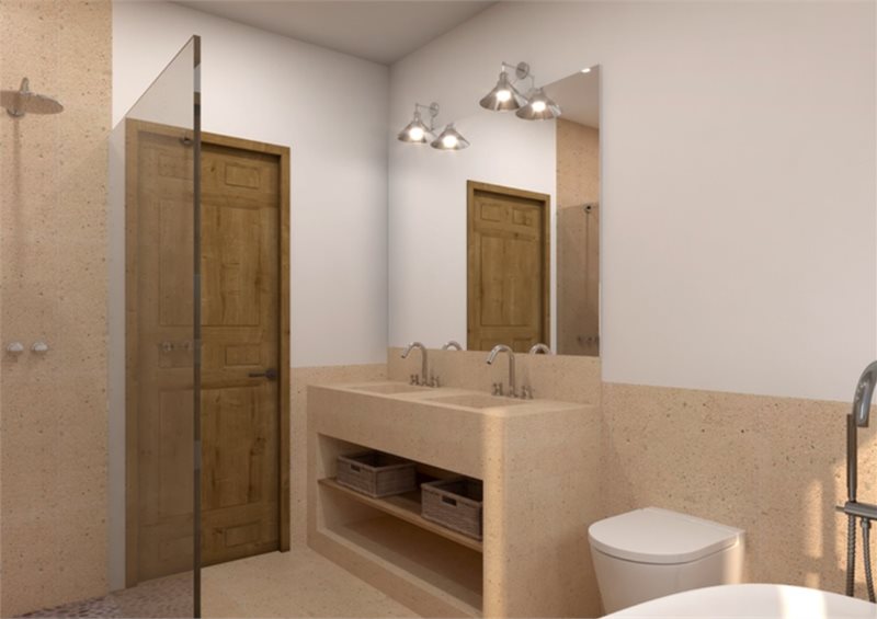 Living area: 573 m² Bedrooms: 4  - Beautiful newly built finca close to Cas Canonge and Santanyi #2531129 - 8