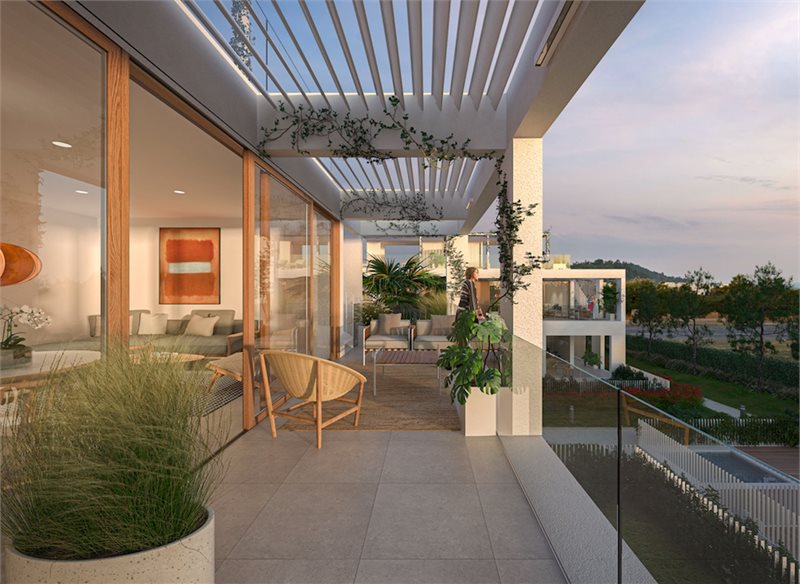 Boyta: 83 m² Sovrum: 3  - Fantastiskt nybyggt penthouse med privat takterass i Cala d´Or #2531133 - 7