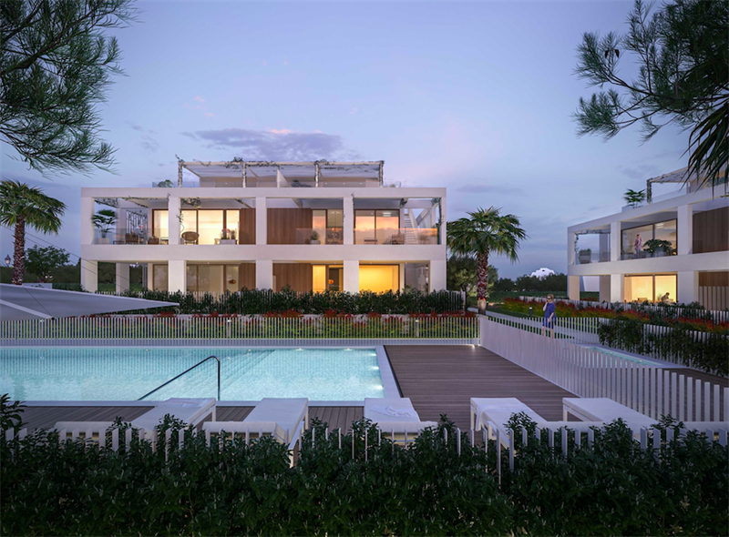 Boyta: 83 m² Sovrum: 3  - Fantastiskt nybyggt penthouse med privat takterass i Cala d´Or #2531133 - 9