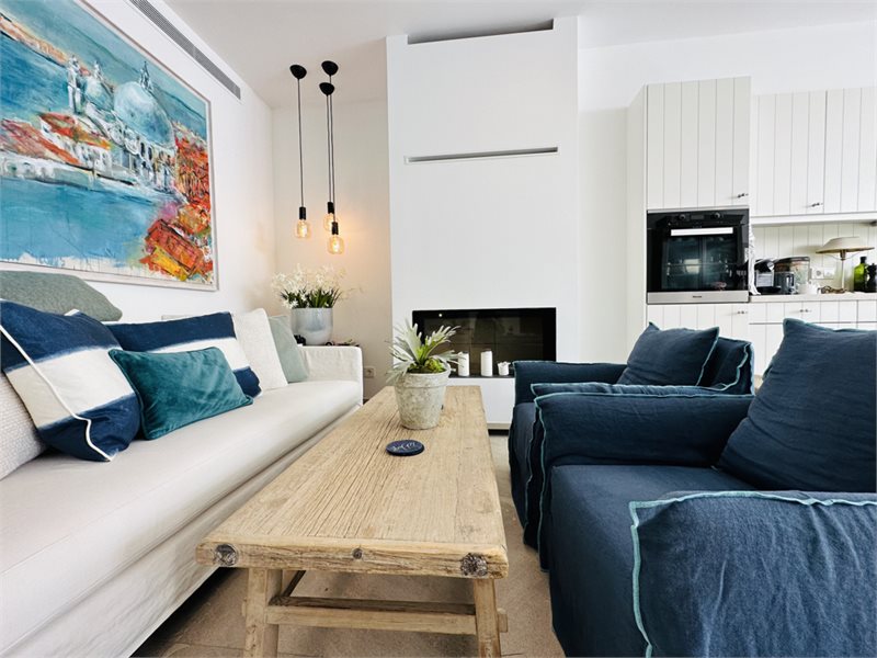 Living area: 172 m² Bedrooms: 3  - Beautiful toiwnhouse with private pool and à rolf terrace with seaview, Porto Colom #2511139 - 4