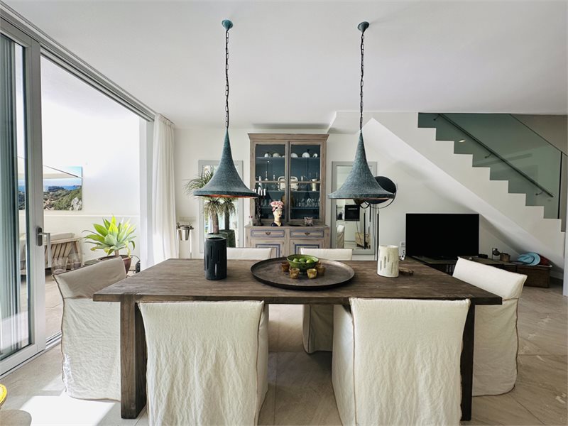 Living area: 172 m² Bedrooms: 3  - Beautiful toiwnhouse with private pool and à rolf terrace with seaview, Porto Colom #2511139 - 6