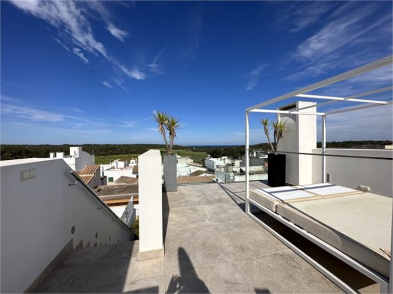 Living area: 172 m² Bedrooms: 3  - Beautiful toiwnhouse with private pool and à rolf terrace with seaview, Porto Colom #2511139 - 14