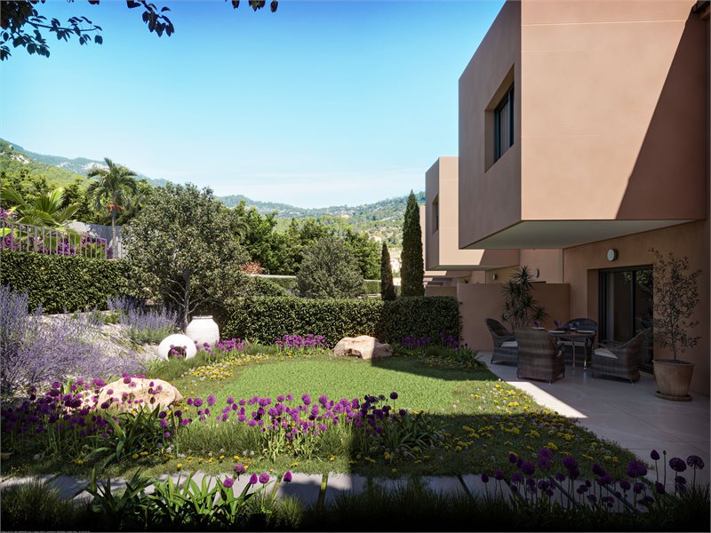 Living area: 150 m² Bedrooms: 3  - Fantastic townhouse with pivate garden in Esporles #1061141 - 3