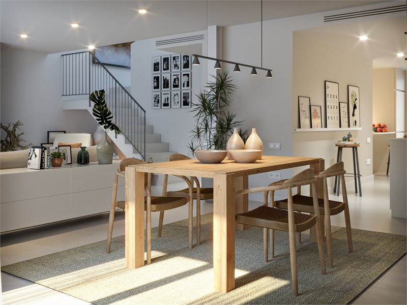 Living area: 150 m² Bedrooms: 3  - Fantastic townhouse with pivate garden in Esporles #1061141 - 7