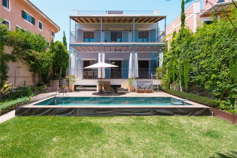 Boyta: 450 m² Sovrum: 5  - Fantastiskt hus med havsutsikt, pool och gästhus i Palma , El Terreno #2121144 - 1