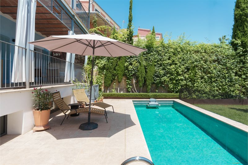 Boyta: 450 m² Sovrum: 5  - Fantastiskt hus med havsutsikt, pool och gästhus i Palma , El Terreno #2121144 - 2