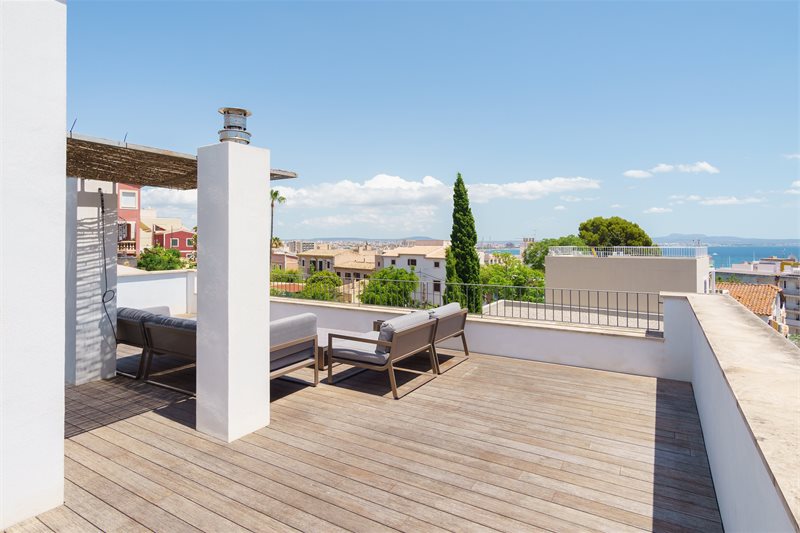 Boyta: 450 m² Sovrum: 5  - Fantastiskt hus med havsutsikt, pool och gästhus i Palma , El Terreno #2121144 - 12