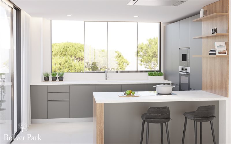 Boyta: 144 m² Sovrum: 3  - Fantastiskt penthouse med takterrass och egen pool i Son Armadams, Palma #1121149 - 5