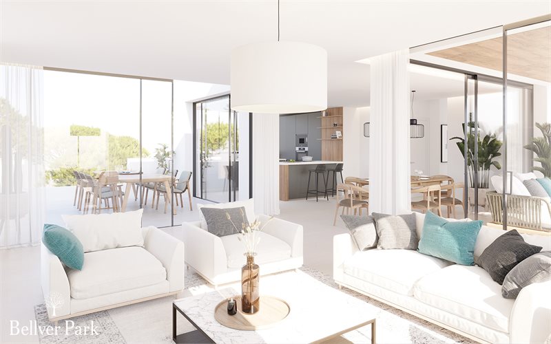 Boyta: 144 m² Sovrum: 3  - Fantastiskt penthouse med takterrass och egen pool i Son Armadams, Palma #1121149 - 6