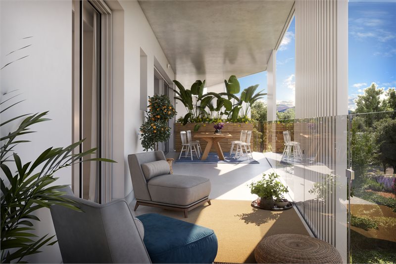Boyta: 84 m² Sovrum: 2  - Fantastisk lägenhet med stor terrass i vackra Cala d'Or #1531151 - 2