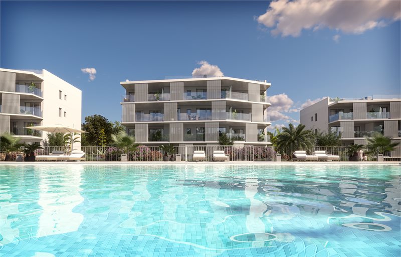 Boyta: 84 m² Sovrum: 2  - Fantastiskt penthouse med stor takterrass i Cala d'Or #1531152 - 1