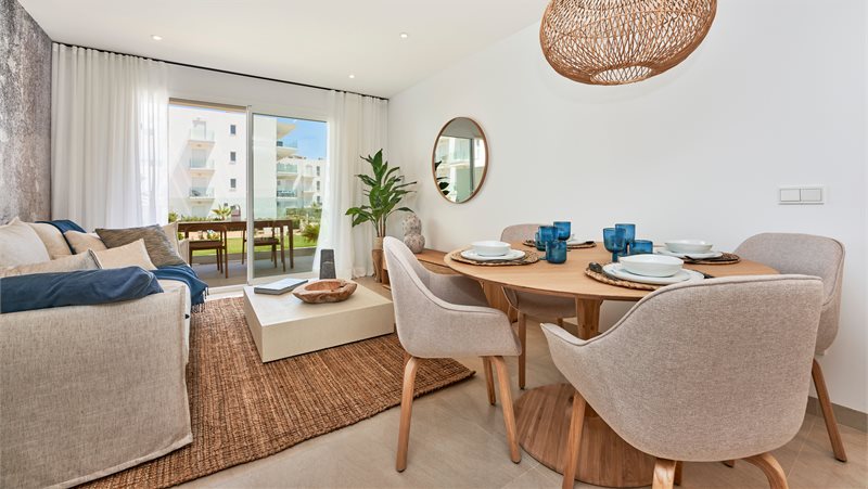 Boyta: 61 m² Sovrum: 2  - Fantastiska nybyggda lägenheter med stor terrass i Cala D´or #1531143 - 12