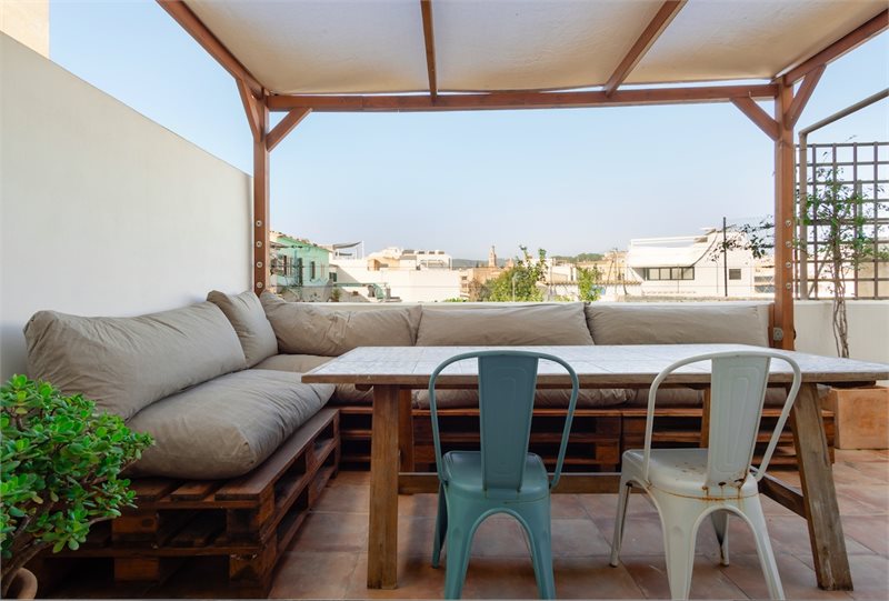 Boyta: 110 m² Sovrum: 2  - Charmig lägenhet med privat takterrass i Son Espanyolet, Palma #2121153 - 10