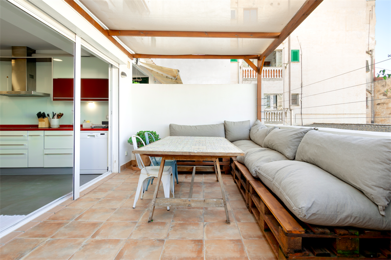 Boyta: 110 m² Sovrum: 2  - Charmig lägenhet med privat takterrass i Son Espanyolet, Palma #2121153 - 11