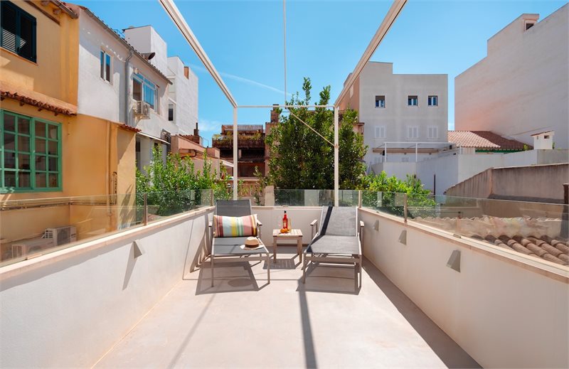 Living area: 96 m² Bedrooms: 2  - Charming ,bright apartment with Large Terrace in Santa Catalina, Palma #2121155 - 5