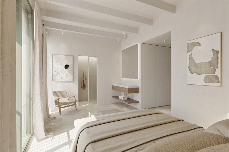 Living area: 129 m² Bedrooms: 3  - Fantastic newly built townhouse with private pool in Ariany #2321159 - 4