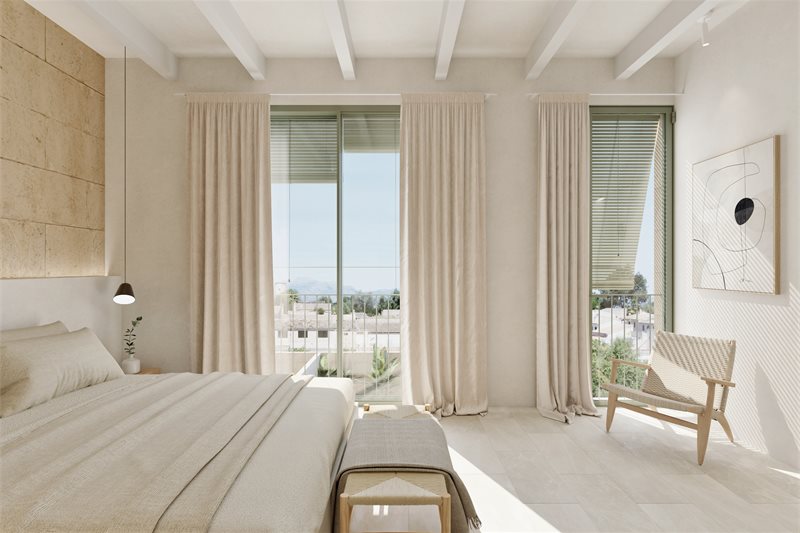 Living area: 129 m² Bedrooms: 3  - Fantastic newly built townhouse with private pool in Ariany #2321159 - 5