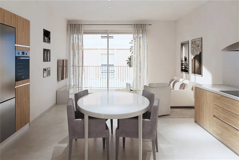 Boyta: 75 m² Sovrum: 2  - Fantastiskt nybyggt penthouse med stor terrass och havsutsikt i Ca'n Pastilla #2121162 - 4