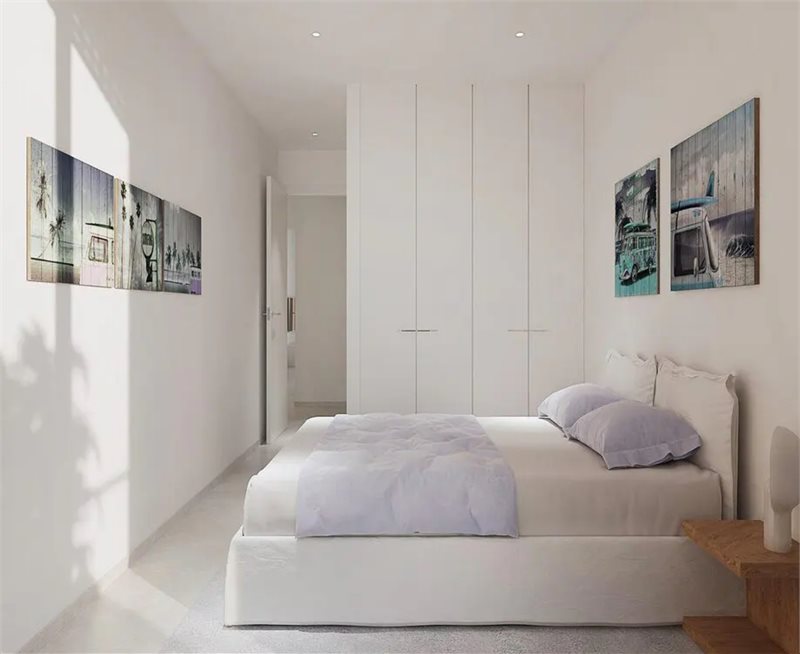 Boyta: 75 m² Sovrum: 2  - Fantastiskt nybyggt penthouse med stor terrass och havsutsikt i Ca'n Pastilla #2121162 - 6