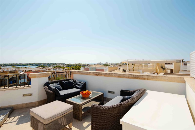 Living area: 104 m² Bedrooms: 3  - Fantastic penthouse with big roof terrace in Porto Colom #1511165 - 1