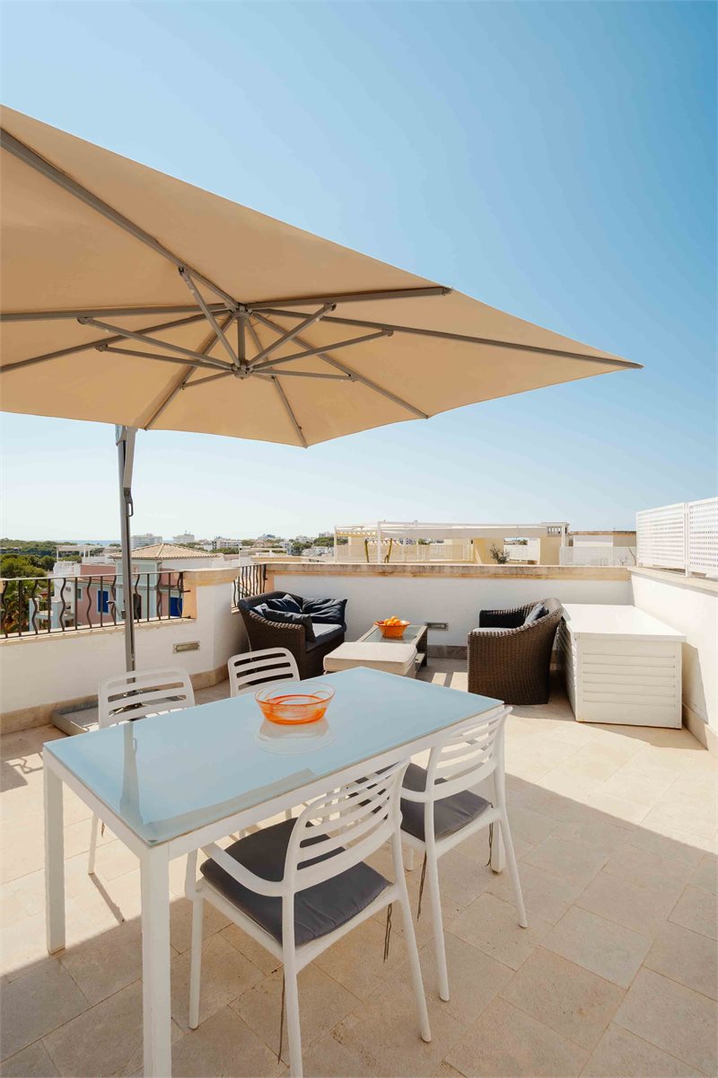 Living area: 104 m² Bedrooms: 3  - Fantastic penthouse with big roof terrace in Porto Colom #1511165 - 2