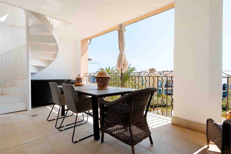 Living area: 104 m² Bedrooms: 3  - Fantastic penthouse with big roof terrace in Porto Colom #1511165 - 10