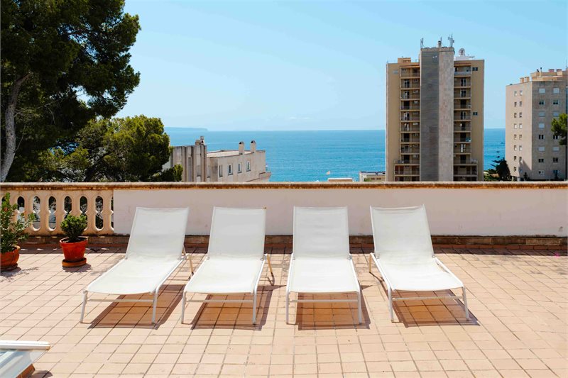 Bedrooms: 4  - Beautiful penthouse with roof terrace and seaview in Cala Mayor, Palma #2121166 - 16