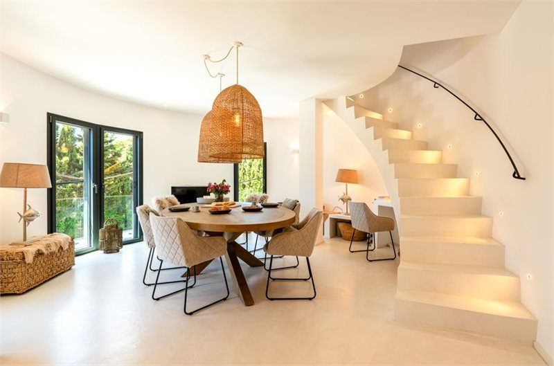 Living area: 214 m² Bedrooms: 3  - Fantastic semi-detached villa with sea views and rental license in Porto Colom #2511168 - 3