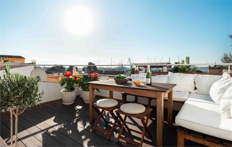 Boyta: 100 m² Sovrum: 2  - Underbart townhouse med.egen takterrass i charmiga Santa Catalina, Palma #1121170 - 12